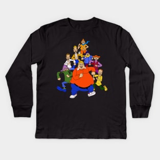 Albert Swap Kids Long Sleeve T-Shirt